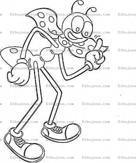 Dibujo para colorear Hormiga Voladora Dibujo De Hormiga Con Alas Para Pintar Y Colorear