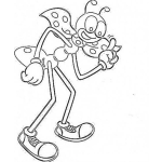 Dibujo para colorear Hormiga Voladora Dibujo De Hormiga Con Alas Para Pintar Y Colorear