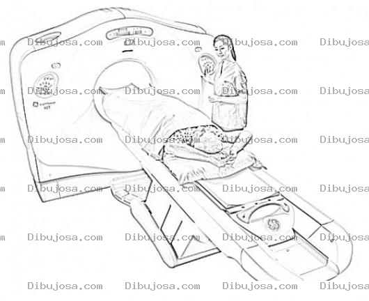 Dibujo para colorear Tomografia Axial Computarizada Dibujo De Tomografo General Electric Para Pintar Y Colorear Examen Tomografico