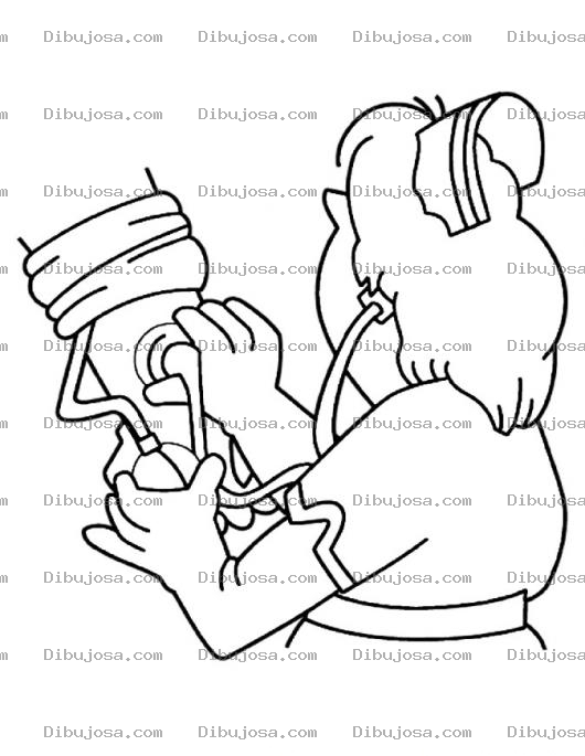 Dibujo para colorear Presion Arterial Alta Dibujo De Enfermera Tomando La Presion A Un Paciente Para Pintar Y Colorear Mujer Midiendo La Presion