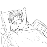 Dibujo para colorear Hospital Pediatrico Dibujo De Nino Hospitalizado Para Pintar Y Colorear