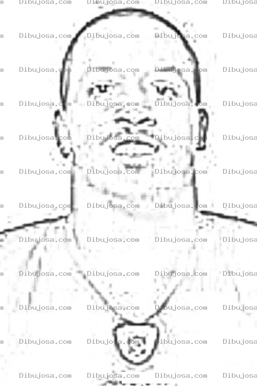 Dibujo para colorear Fred Davis NFL Dibujo De Freddavis Jugador De Futbol Americano Para Colorear A Freddavid
