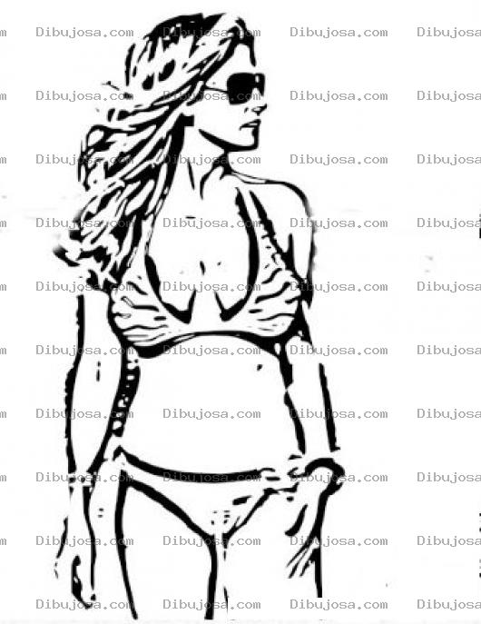 Dibujo para colorear Kimzolciak Dibujo De La Modelo Kim Zolciak Para Pintar Y Colorear A Kim Solziak Zolciakzolciak