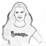 Dibujo para colorear Godaddygirl coloring page Danika Patrick Godaddy Dibujo De La Modelo De Godaddy DanikaPatrik La Chica Godady Para Pintar Y Colorear