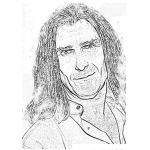 Dibujo para colorear Fabiolanzoni Dibujo Del Modelo Italiano Fabio Lanzoni Para Pintar Y Colorear A Favio Lanzony Lanzonni