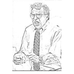 Dibujo para colorear Joe Paterno Dibujo Del Coach Y Entrenador De Football Joepaterno Para Colorear