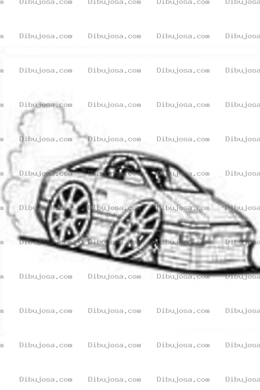 Dibujo para colorear Carros Deportivos Dibujo De Carrito Deportivo Para Pintar Y Colorear