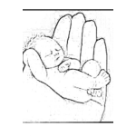 Dibujo para colorear Personhood En Espanol Es Personalidad La Cual Comienza Desde La Concepcion De Un Bebe Dibujo De Bebe En Mano Para Colorear