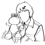 Dibujo para colorear Dibujo De Rana Ventriloco Para Pintar Y Colorear