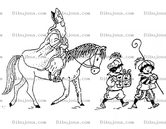 Dibujo para colorear Caballo De Realeza Dibujo De Rey Montando A Caballo Para Pintar Y Colorear