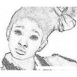 Dibujo para colorear Willow Smith Dibujo De La Hija De Will Smith Para Pintar Y Colorear A Willowsmith Hija De Willsmith
