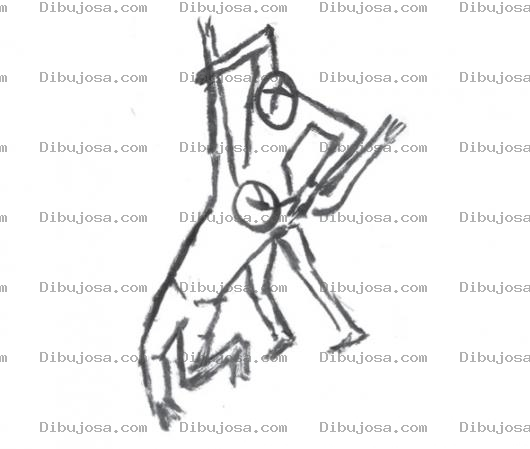Dibujo para colorear Dibujo De Una Pelea Callejera Pra Pintar Y Colorear