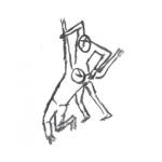 Dibujo para colorear Dibujo De Una Pelea Callejera Pra Pintar Y Colorear