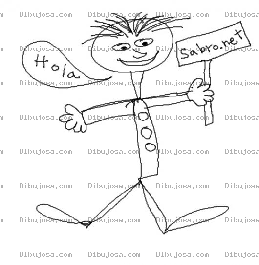 Dibujo para colorear Colorear al Payaso Sabroso