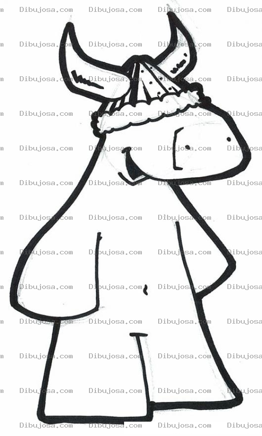 Dibujo para colorear Moustruo Vikingo Para Pintar Y Colorear