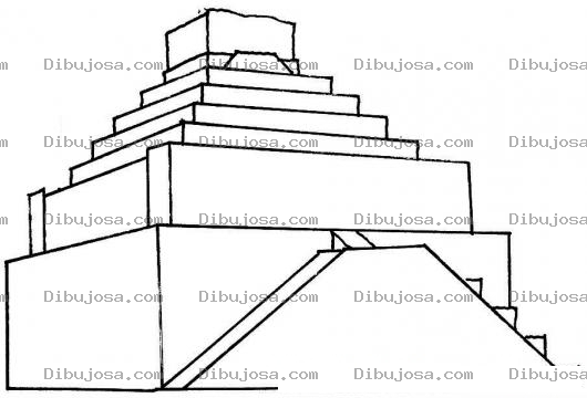 Dibujo para colorear Mixcoviejo Dibujo De Ruina En Mixco Viejo Guatemala Para Pintar Y Colorear