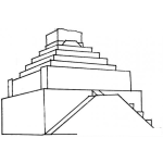 Dibujo para colorear Mixcoviejo Dibujo De Ruina En Mixco Viejo Guatemala Para Pintar Y Colorear