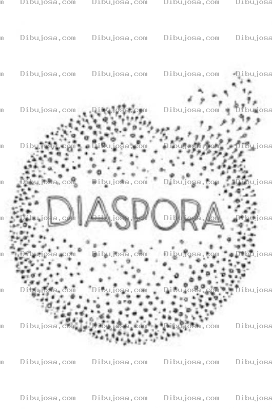 Dibujo para colorear Diaspora Para Pintar Y Colorear