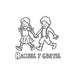 Dibujo para colorear Ninos Alemanea Gigantes Super Poderosos Dibujo De Hansel Y Gretel Para Pintar Y Colorear