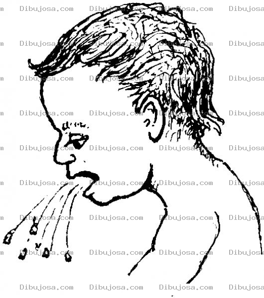Dibujo para colorear Vomito Infantil Dibujo De Nino Vomitando Para Pintar Y Colorear