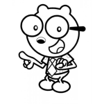 Dibujo para colorear Dibujo De Walden Para Pintar Y Colorear A Waldenwalden