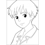 Dibujo para colorear Dibujo De Chico Guapito Para Pintar Y Colorear