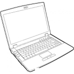 Dibujo para colorear Computadora Portatil Dibujo De Laptop Con Mouse Pad Para Pintar Y Colorear