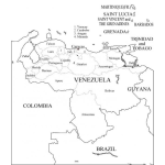 Dibujo para colorear Colorear Mapa de Venezuela