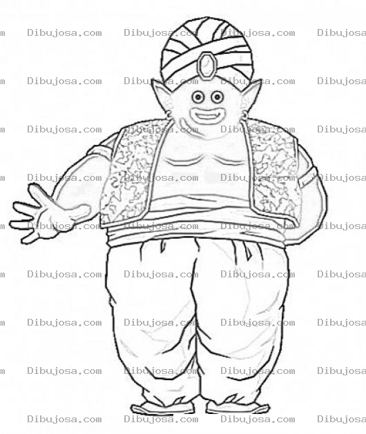 Dibujo para colorear Mister Popo Para Pintar Y Colorear Dibujo Del Senor Popo