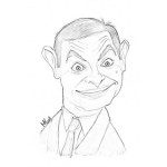 Dibujo para colorear Mister Bean Coloring Page Para Pintar Y Colorear A Misterbean Mrbeen Mister Bin