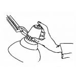 Dibujo para colorear Switch De Lampara De Escritorio Para Pintar Y Colorear