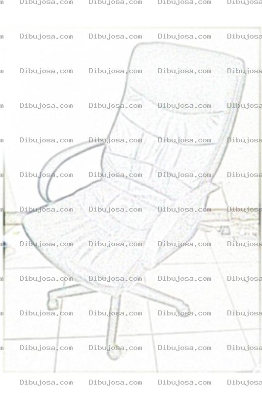 Dibujo para colorear Dibujo Para Pintar Una Silla Ejecutiva De Cuero