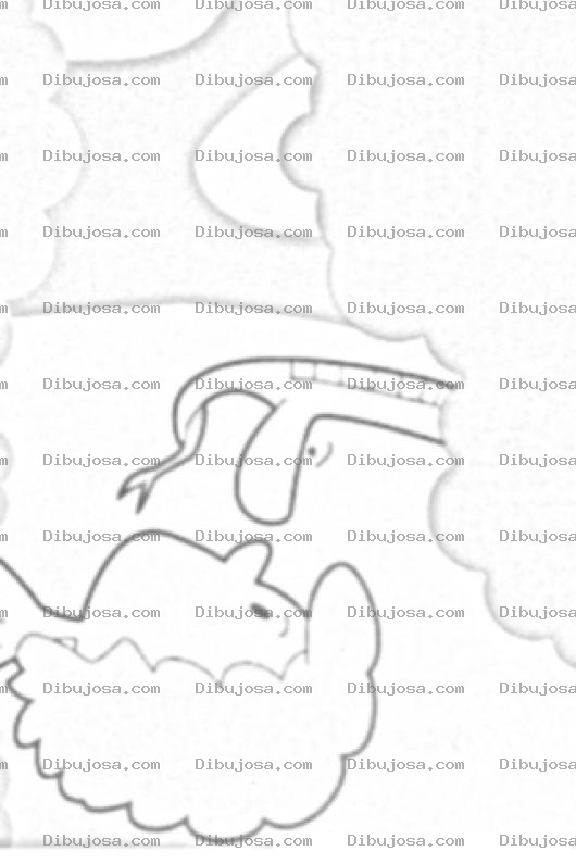 Dibujo para colorear Colorear A Eva Con La Serpiente En El Jardin Del Eden