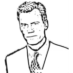 Dibujo para colorear Chris Hansen Online Coloring Page Dibujo De Chrishansen Para Pintar Y Colorear A Cris Jansen