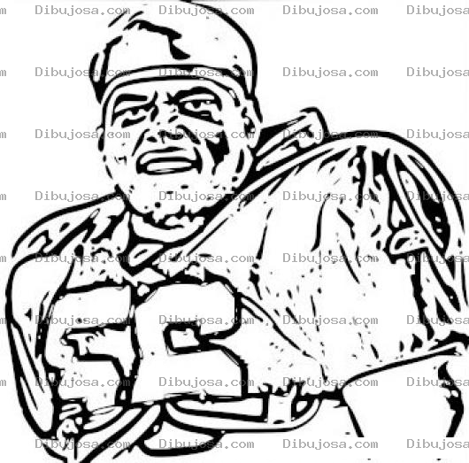 Dibujo para colorear Lavar Arrington Dibujo De Lavararrington Para Pintar Y Colorear