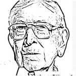 Dibujo para colorear John Wooden Coloring Page Dibujo De Johnwooden Para Pintar Y Colorear