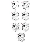 Dibujo para colorear Como Aprender A Dibujar Al Hombre Arana En 7 Pasos Para Pintar Y Colorear A Spiderman