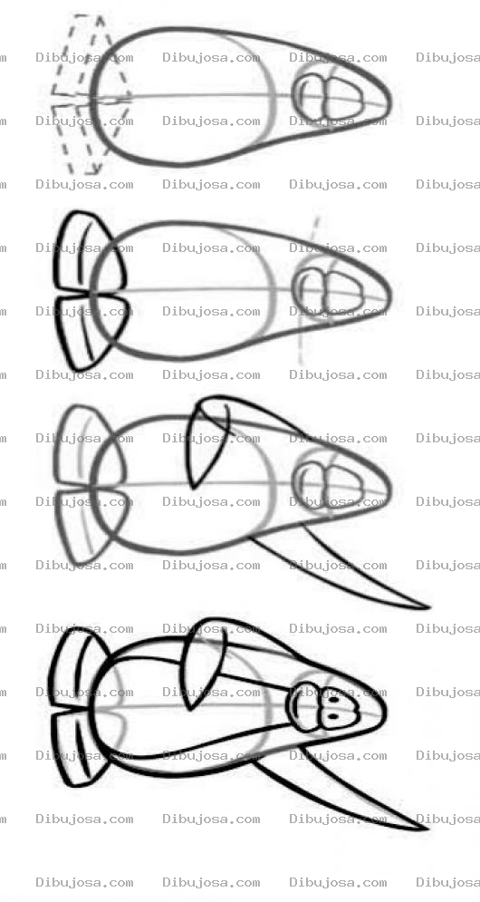 Dibujo para colorear Como Aprender A Dibujar Un Pinguino En 4 Pasos Para Pintar Y Colorear Curso De Dibujo Gratis