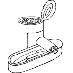 Dibujo para colorear Comida Enlatada Dibujo De Sardinas Enlatadas Y Frijoles Enlatados Para Pintar Y Colorear