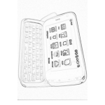 Dibujo para colorear Colorear Celular Touch Qwerty Htc Pro2