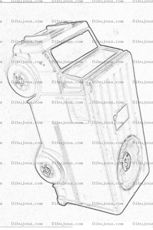 Dibujo para colorear Colorear Camion De Juguete