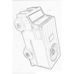 Dibujo para colorear Colorear Camion De Juguete