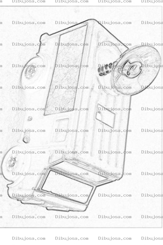 Dibujo para colorear Pintar Camion De Juguete Con Antena Parabolica