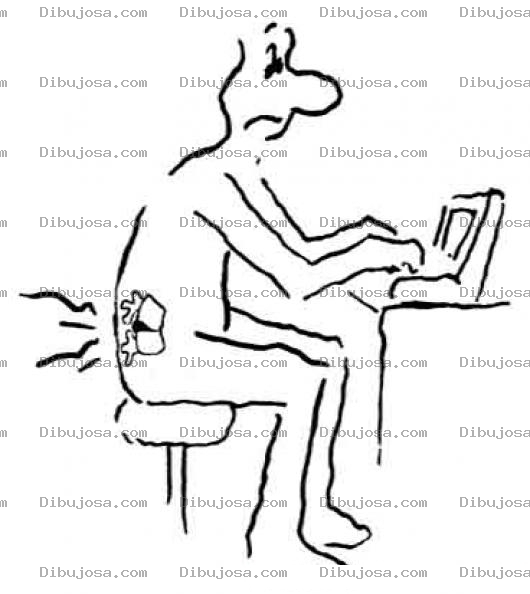 Dibujo para colorear Dolor Lumbar Para Pintar Y Colorear