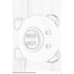 Dibujo para colorear Colorear Chanchito Cara De Cerdito Nariz De Cochito