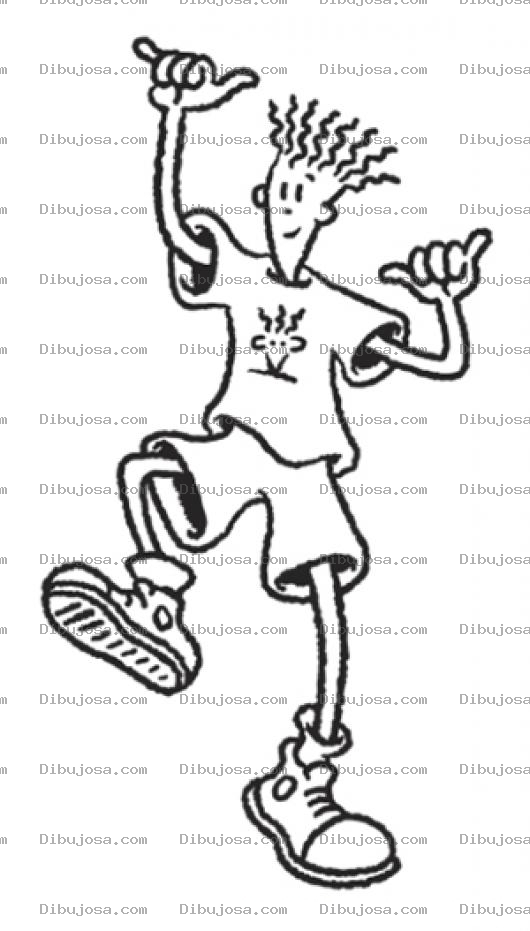 Dibujo para colorear Dibujo De Fido Dido Muenco De 7up Para Pintar Y Colorear Al Flaco De Sevenup