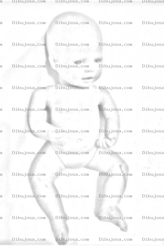 Dibujo para colorear Colorear Bebe De Juguete