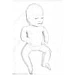 Dibujo para colorear Colorear Bebe De Juguete