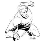 Dibujo para colorear Dibujo De Acuaman Para Pintar Y Colorear