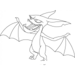 Dibujo para colorear Vampirito Para Pintar Y Colorear